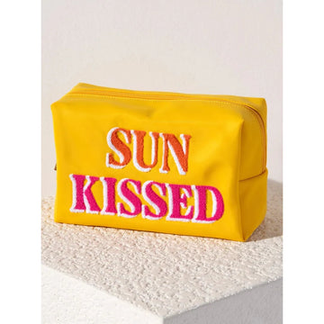 JOY Yellow Sun Kissed Zip Pouch