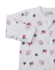Kissy Kissy Star-Spangled Footie