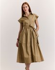Hinson Wu Short Sleeve Annabelle Dress