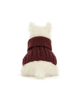 Jellycat Munro Scottie Dog Winter Jumper Outfit