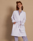 Laurence Tavernier Short Robe - Lavender : Medium