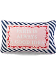 Furbish Paris Needlepoint Pillow