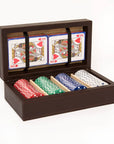 Poker Set - Brown