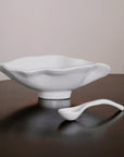 Beatriz Ball VIDA Nube Small Oval Bowl with Spoon - White