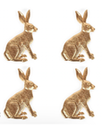 Regency Rabbit Napkin Ring Set of 4
