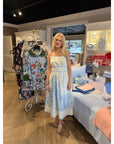 Never a Wallflower Grasse Piped Sundress