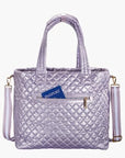 Oliver Thomas Kitchen Sink Tote-Metallic Lavender