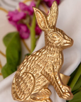 Regency Rabbit Napkin Ring Set of 4