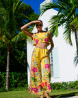 Elizabeth James The Label Presley Pant in Tapestry Yellow