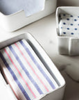 Vietri Papersoft Napkins-American Stripe : Guest-20