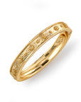Berry Classic Hinged Bangle - Gold