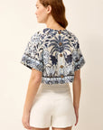 Marie Oliver Drew Top