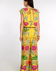 Elizabeth James The Label Presley Pant in Tapestry Yellow
