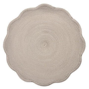 Taylor and Gray Wedding Registry: Deborah Rhodes Scalloped Placemat