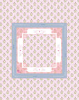 Oh My Mahjong Purple Thistle Instructional Mahjong Tablecloth
