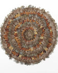 Two’s Company Pheasant Feather Round Placemat