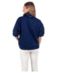 Emily McCarthy Poppy Top - Navy