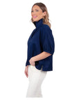 Emily McCarthy Poppy Top - Navy