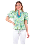 Emily McCarthy Posey Top - Deco Palm