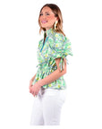Emily McCarthy Posey Top - Deco Palm