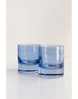 Estelle Rocks Glass-Cobalt : S/2