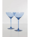 Estelle Martini Glass-Cobalt : S/2
