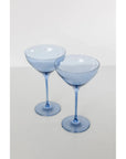 Estelle Martini Glass-Cobalt : S/2