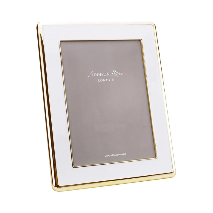 Addison Ross Curved White and Gold Frame 4 x 6