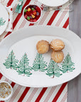 Vietri Lastra Holiday Melamine Oval Platter