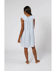 Lenora by Dina Yang Katy Cotton Nightgown - Blue