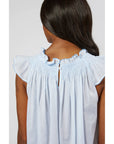Lenora by Dina Yang Katy Cotton Nightgown - Blue