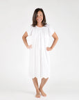 Lenora by Dina Yang Vandy Cotton Nightgown - Pink