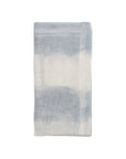 Kim Seybert Watercolor Stripe Napkin in White Blue & Gray
