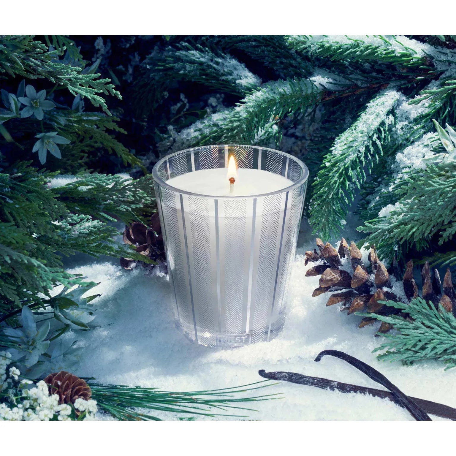 Nest Votive CandleBlue Cypress & Snow Classic 2 oz. Protocol