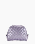 Oliver Thomas KST Cosmetic Case: Medium in Metallic Lavender