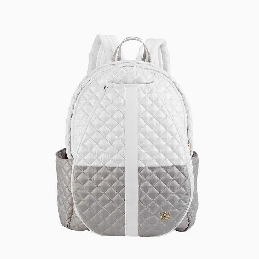 Oliver Thomas 24 + 7 Tennis backpack - White/Dark Grey Colorblock