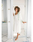 Lenora by Dina Yang Birdie Satin Nightgown