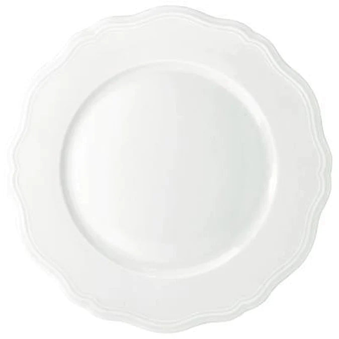 Thompson-Noble Wedding Registry: Raynaud Argent White Dinner Plate