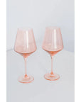 Estelle Wine Stem-Blush Pink : S/2