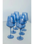 Estelle Wine Stem-Cobalt : S/6