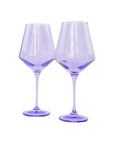 Estelle Wine Stem-Lavender : S/2