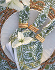 Pomegranate Caroline Green Napkin