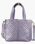 Oliver Thomas Kitchen Sink Tote-Metallic Lavender