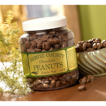 Bertie County Chocolate Peanuts : 9 oz.