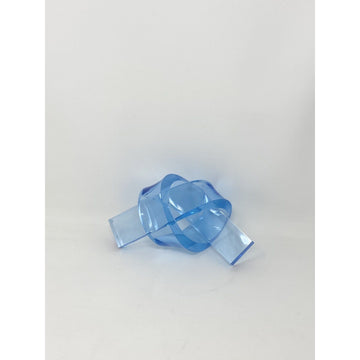Decorative Acrylic Love Knot: Transparent Light Blue
