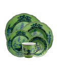 Ginori 1735 Oriente Italiano Malachite Dessert Plate