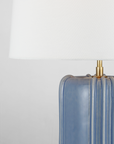 Visual Comfort Minx Table Lamp in Polar Blue