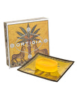 Ortigia Sicilia Glass Plate + Zagara (Orange Blossom) Soap