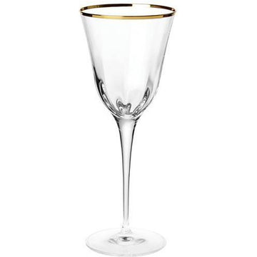 Vietri Optical Wine Glass