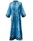 Ortigia Sicilia Mosaic Kaftan in Turchese